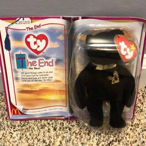 NIB Beanie Babies - The End the Bear - International Bears II Collection